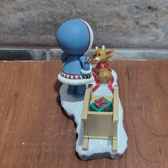 Hallmark Christmas Ornament Frosty Friends Frosty Reindeer Pal 2022 - Picture 7 of 12